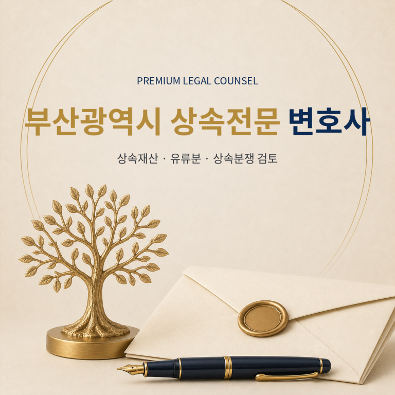 부산광역시 상속전문 변호사