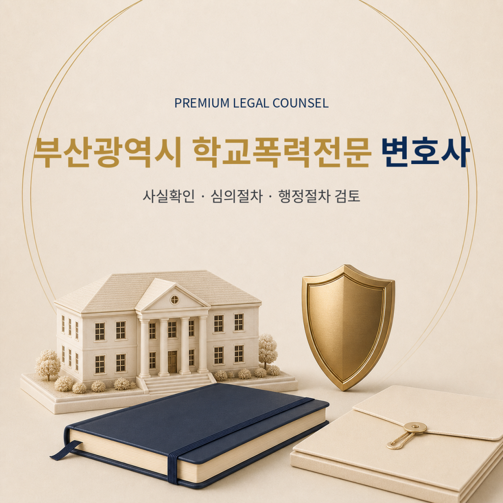 부산광역시 학교폭력전문 변호사